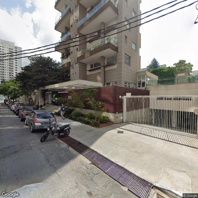 Imagem estática do "Street View" da localização