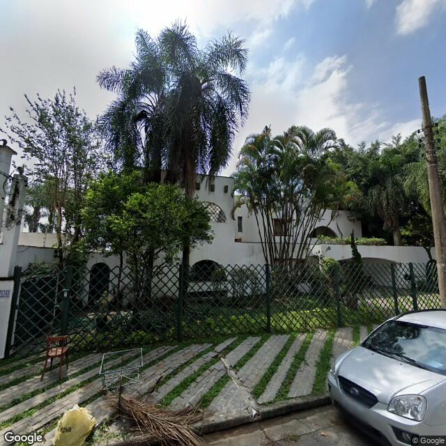 Imagem estática do "Street View" da localização