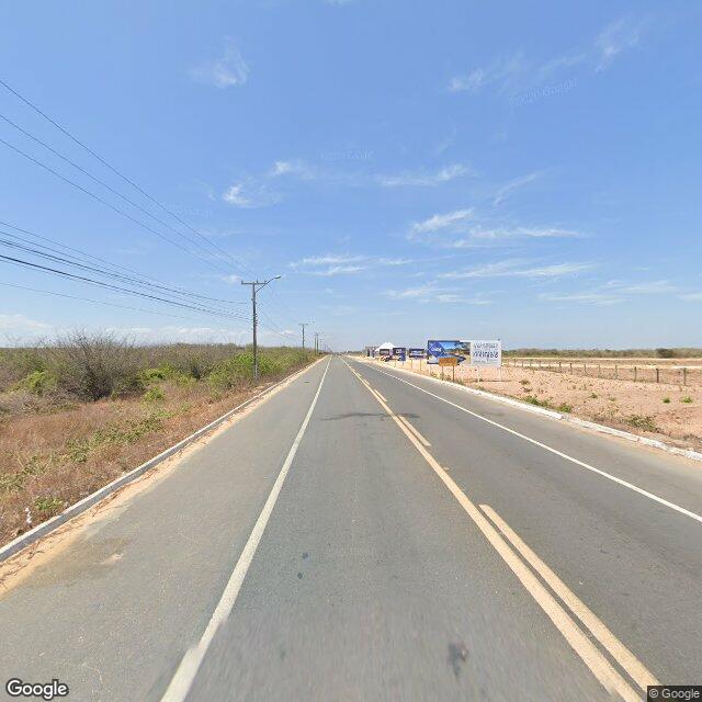 Imagem estática do "Street View" da localização