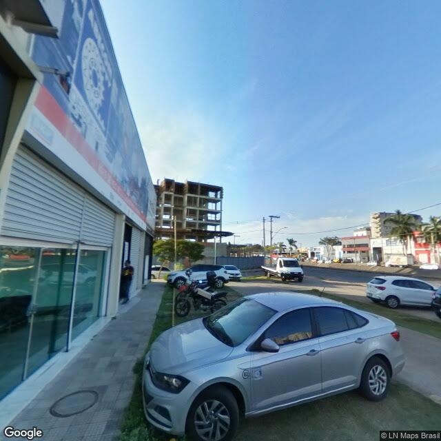 Imagem estática do "Street View" da localização