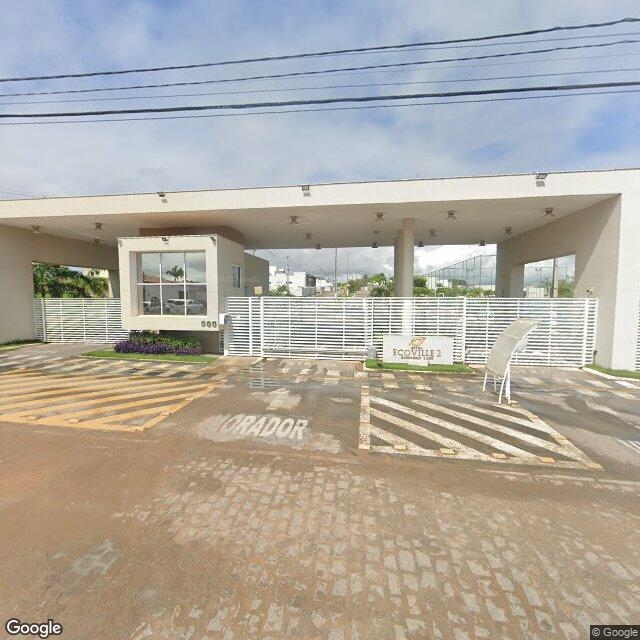 Imagem estática do "Street View" da localização