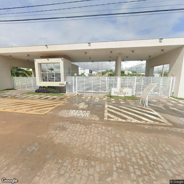 Imagem estática do "Street View" da localização