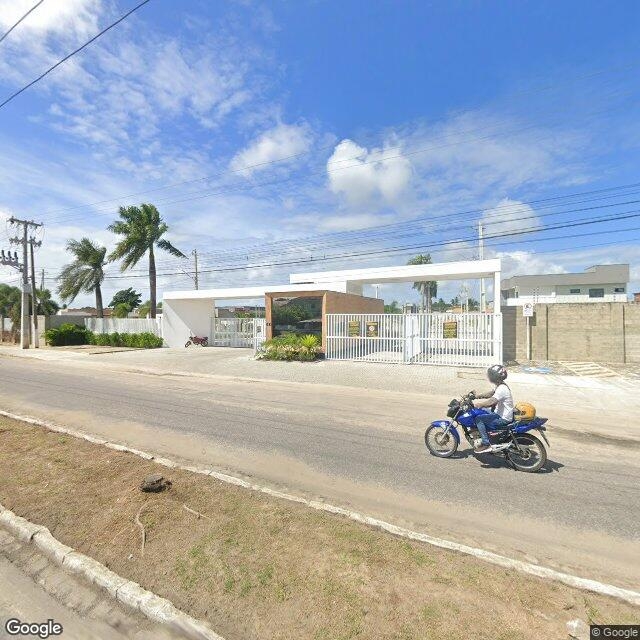 Imagem estática do "Street View" da localização