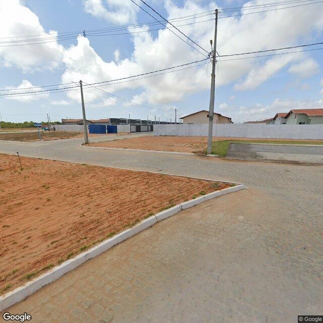 Imagem estática do "Street View" da localização