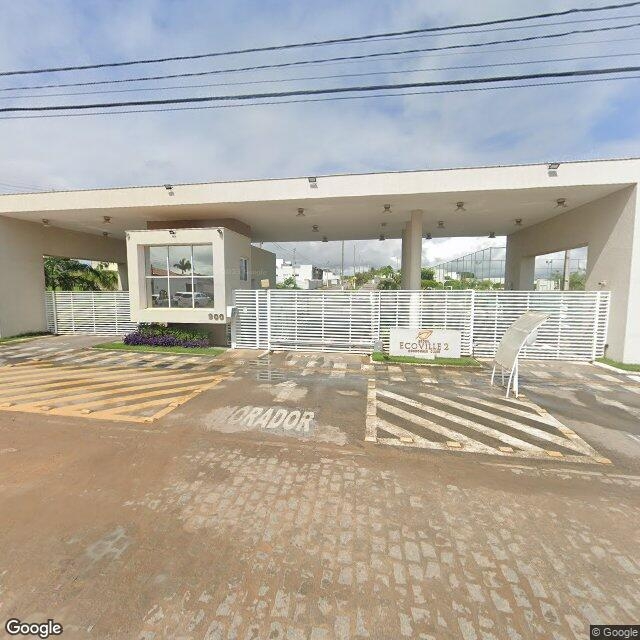 Imagem estática do "Street View" da localização