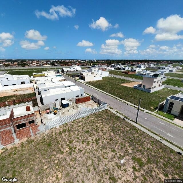 Imagem estática do "Street View" da localização