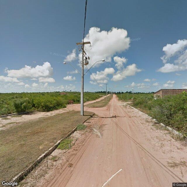 Imagem estática do "Street View" da localização