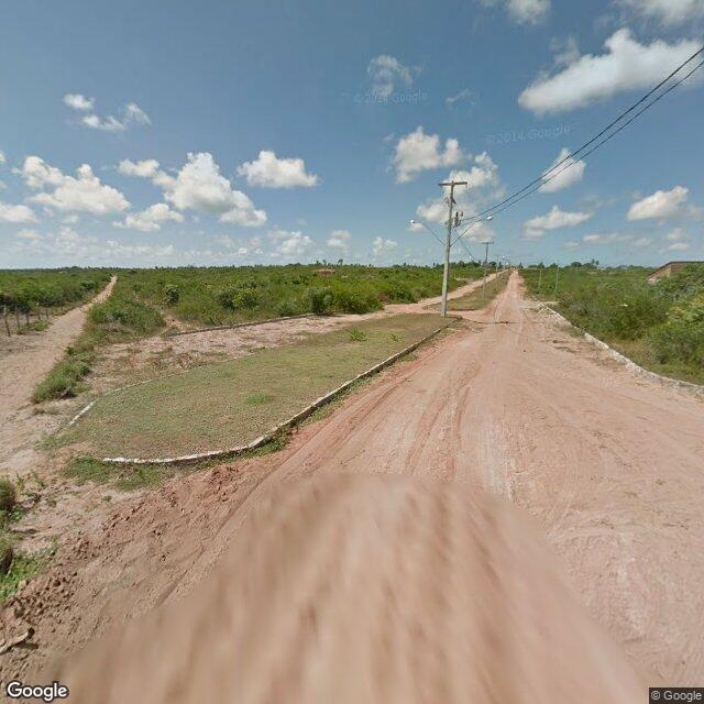 Imagem estática do "Street View" da localização