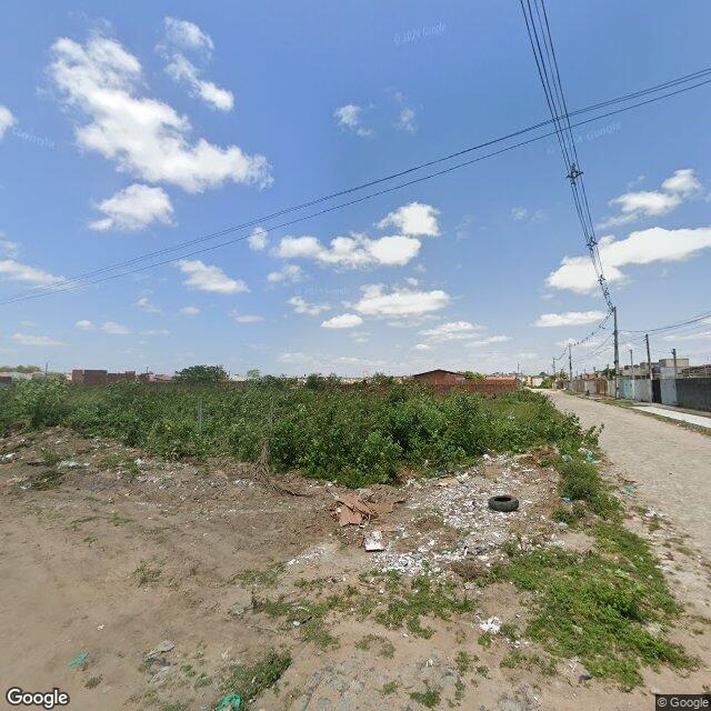 Imagem estática do "Street View" da localização