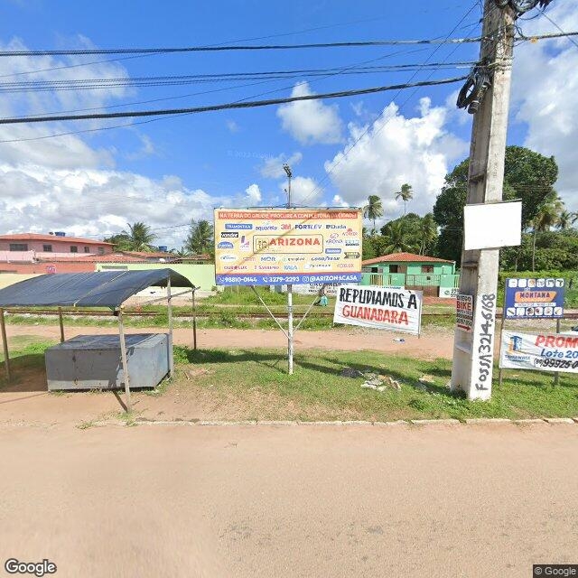 Imagem estática do "Street View" da localização