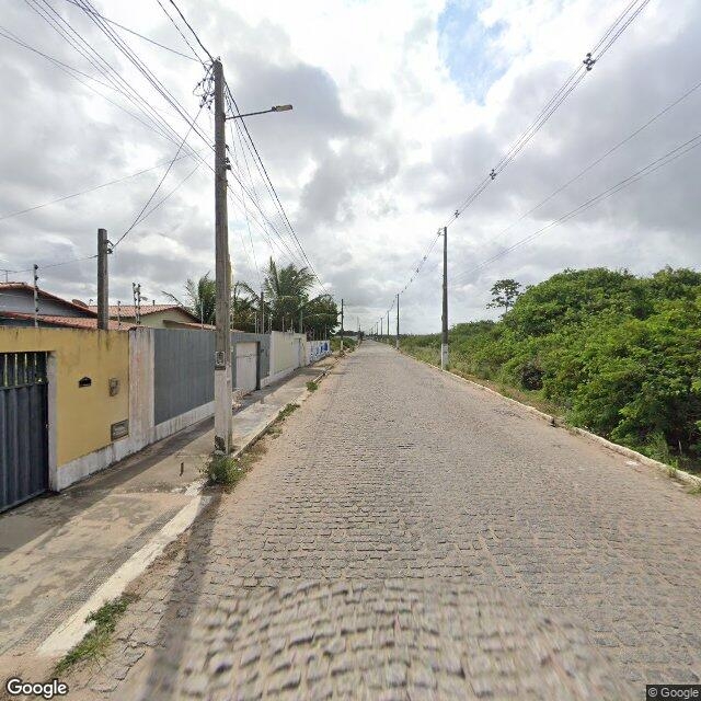 Imagem estática do "Street View" da localização