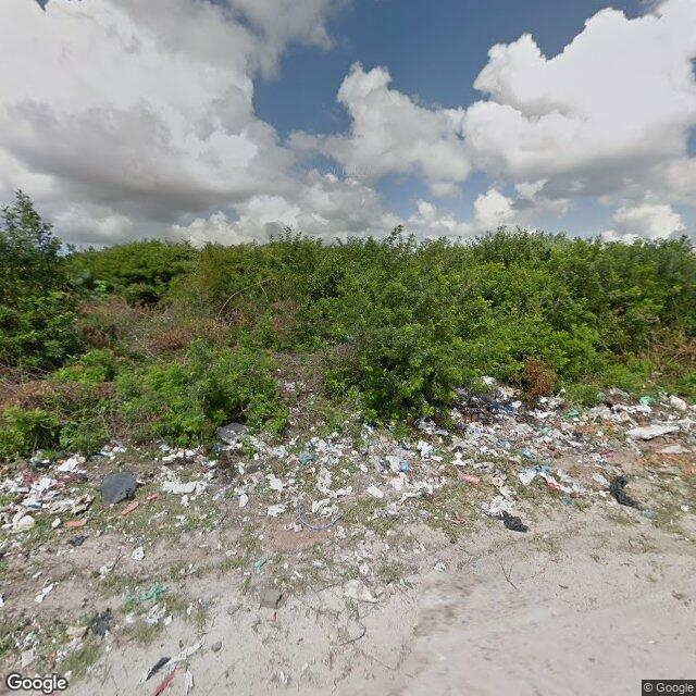 Imagem estática do "Street View" da localização