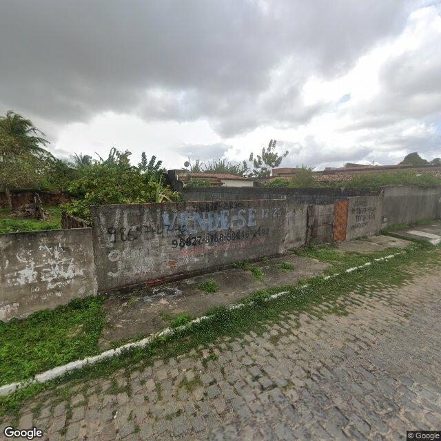 Imagem estática do "Street View" da localização