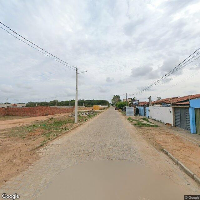 Imagem estática do "Street View" da localização