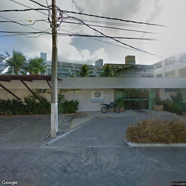 Imagem estática do "Street View" da localização