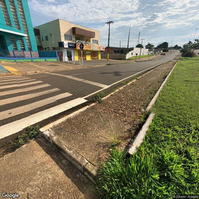 Imagem estática do "Street View" da localização