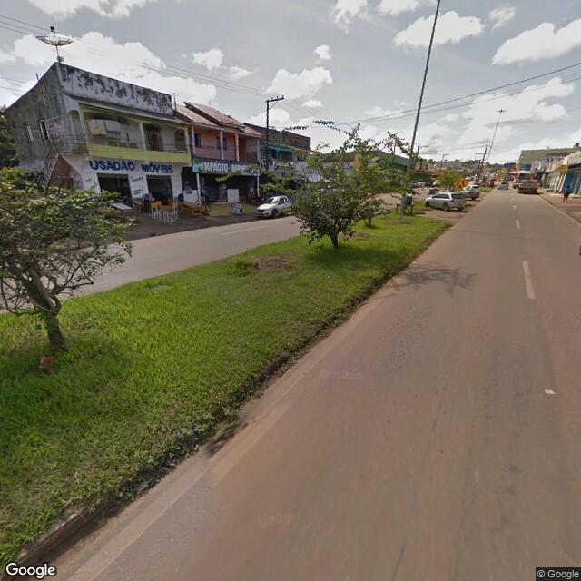 Imagem estática do "Street View" da localização