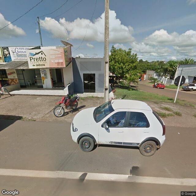 Imagem estática do "Street View" da localização