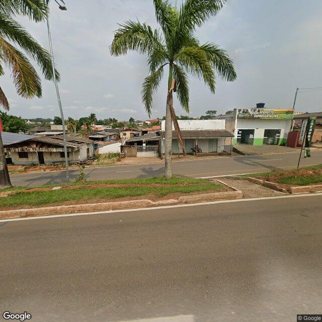 Imagem estática do "Street View" da localização