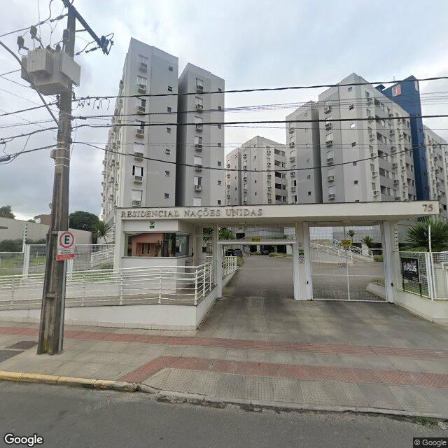 Imagem estática do "Street View" da localização