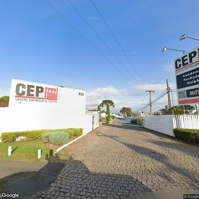 Imagem estática do "Street View" da localização