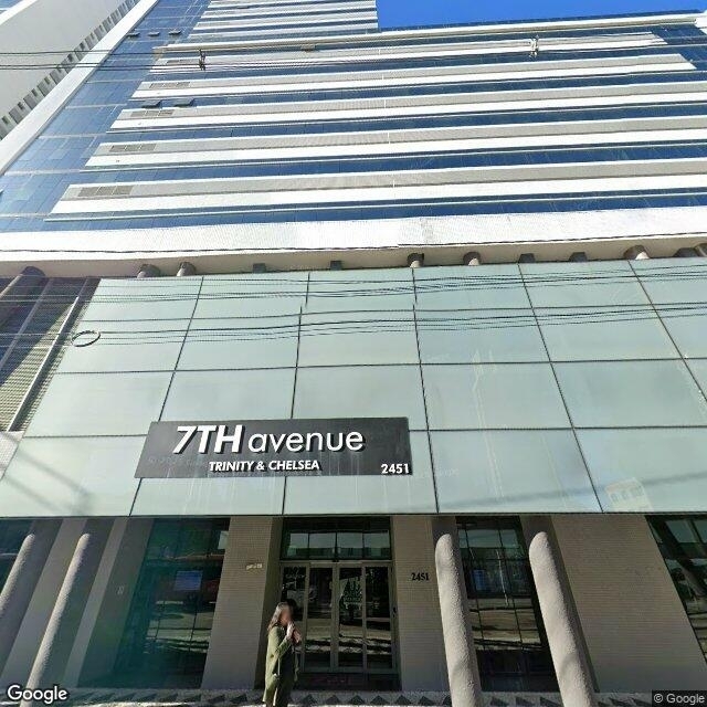 Imagem estática do "Street View" da localização