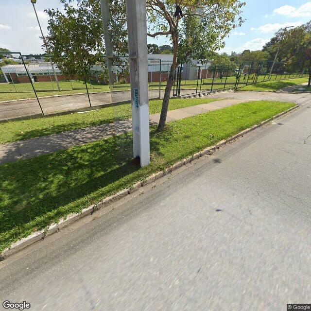 Imagem estática do "Street View" da localização