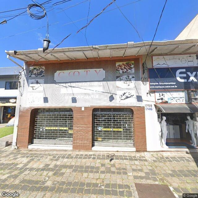 Imagem estática do "Street View" da localização