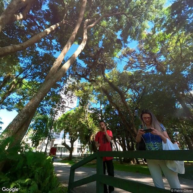 Imagem estática do "Street View" da localização