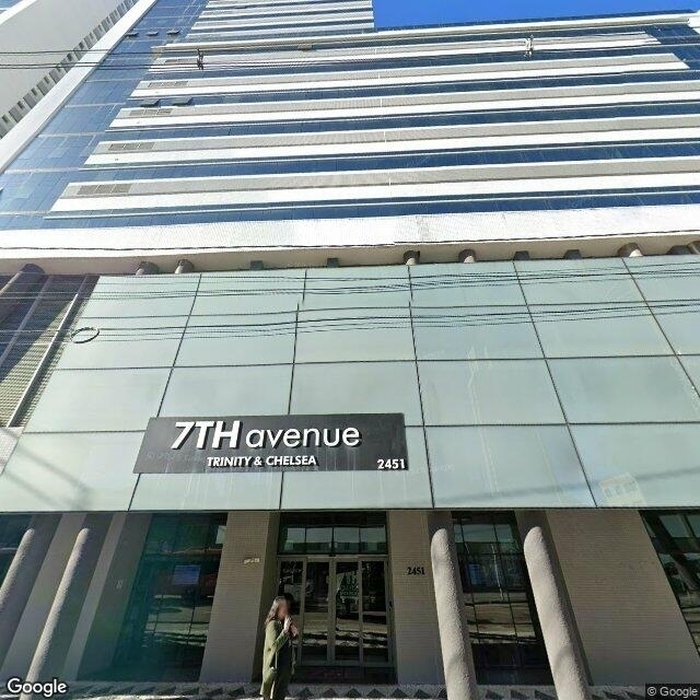 Imagem estática do "Street View" da localização