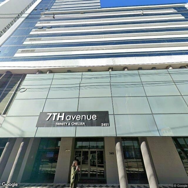 Imagem estática do "Street View" da localização