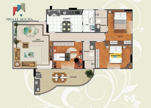 Apartamento à venda com 3 quartos, 110m² - Foto 19