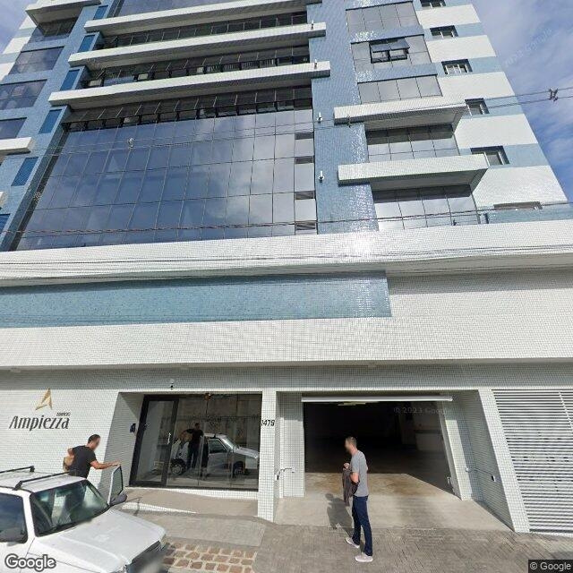 Imagem estática do "Street View" da localização