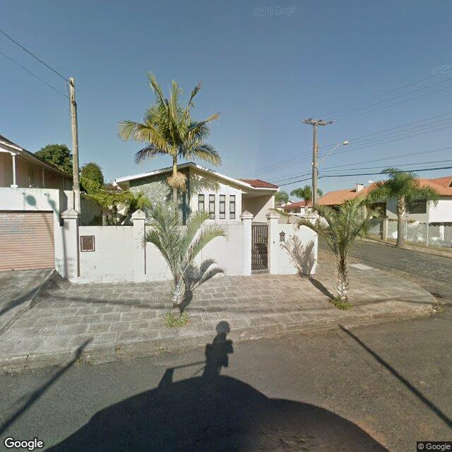 Imagem estática do "Street View" da localização