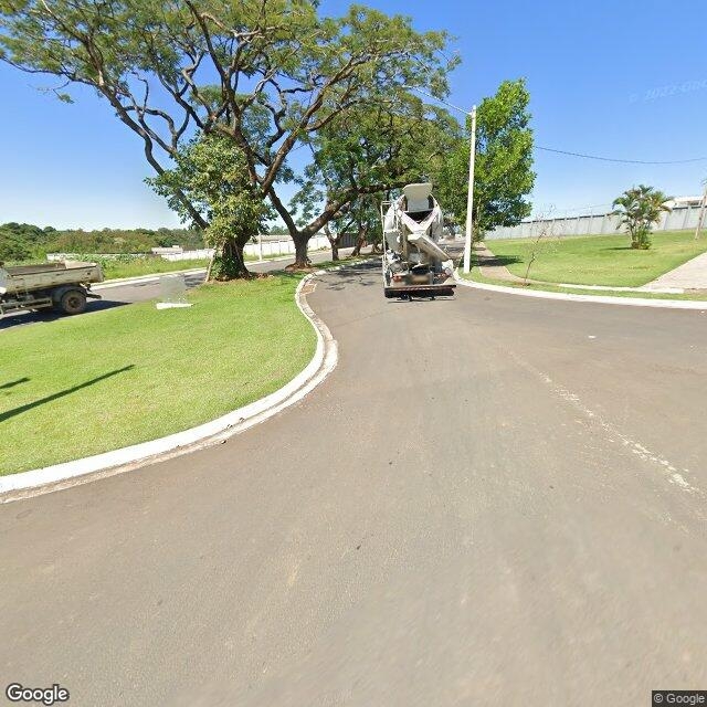 Imagem estática do "Street View" da localização