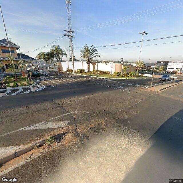 Imagem estática do "Street View" da localização