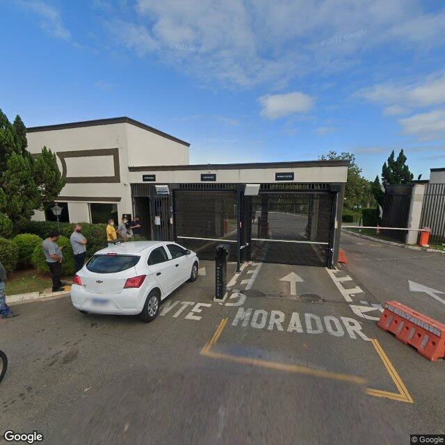 Imagem estática do "Street View" da localização