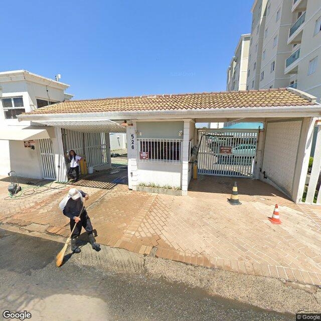 Imagem estática do "Street View" da localização