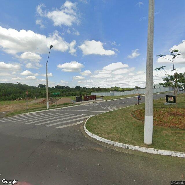 Imagem estática do "Street View" da localização