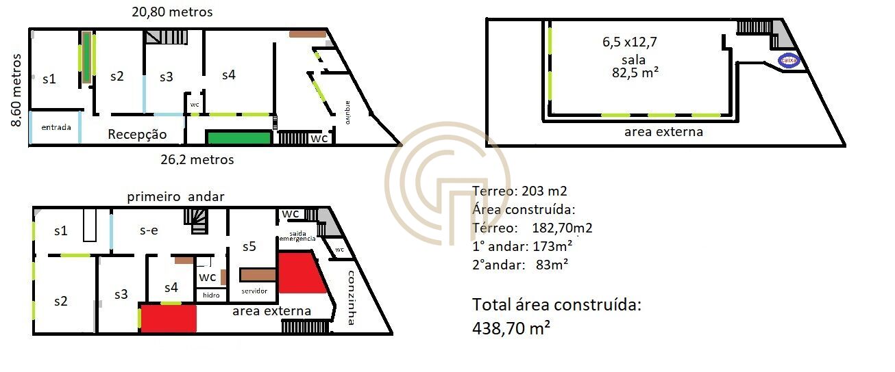 Prédio Inteiro, 438 m² - Foto 13