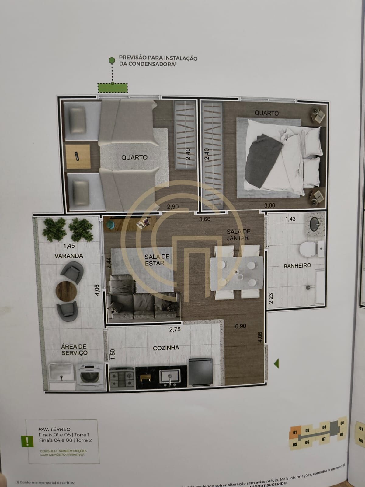 Apartamento, 2 quartos, 42 m² - Foto 16