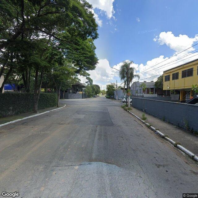 Imagem estática do "Street View" da localização