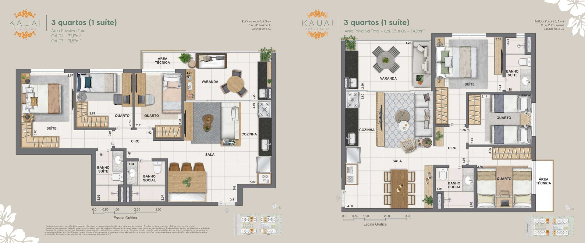 Apartamento à venda com 3 quartos, 71m² - Foto 34