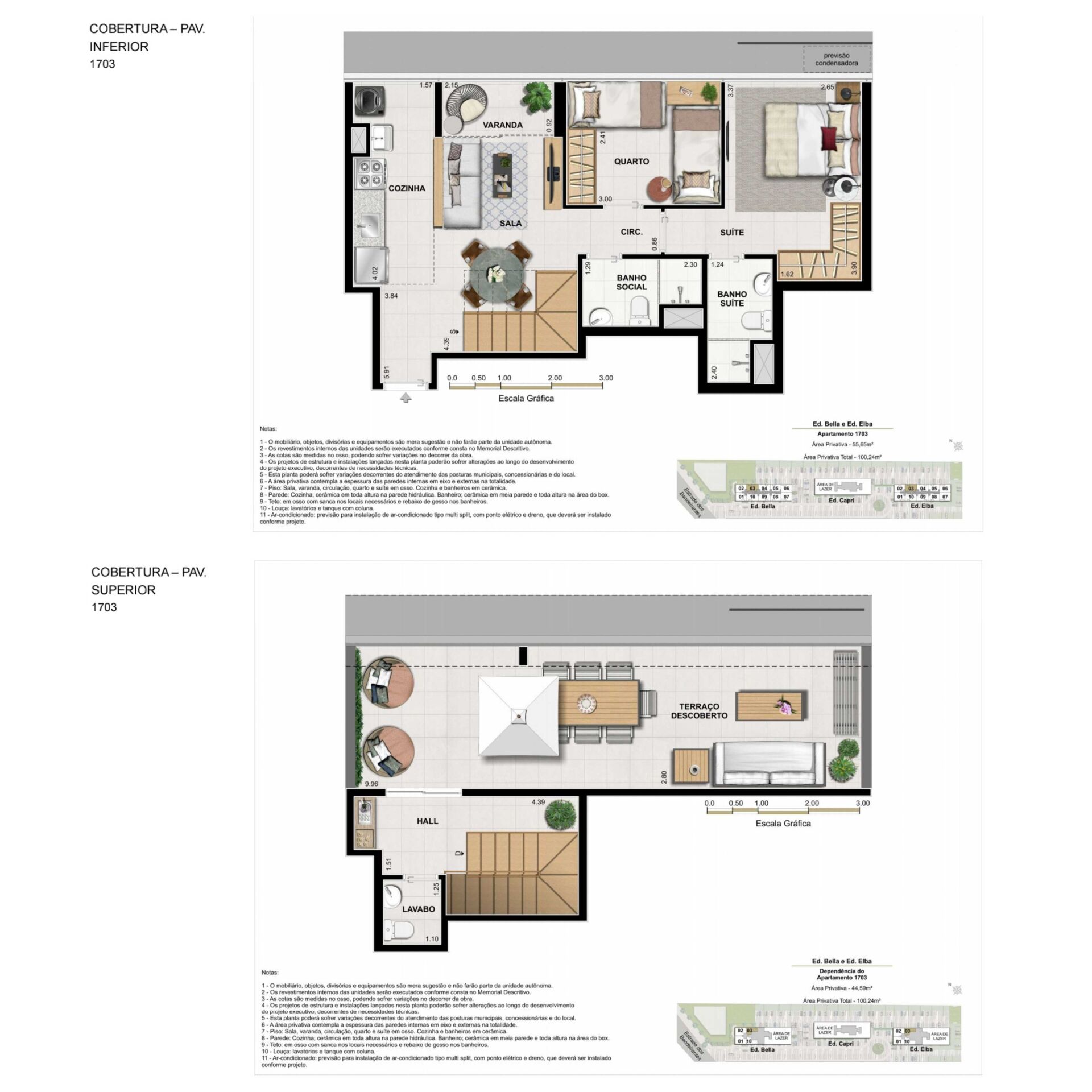 Apartamento à venda com 2 quartos, 53m² - Foto 34