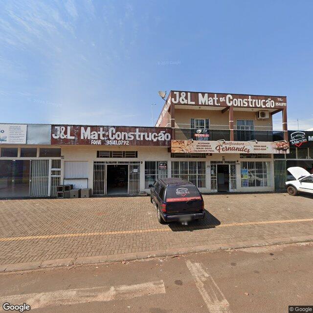 Imagem estática do "Street View" da localização