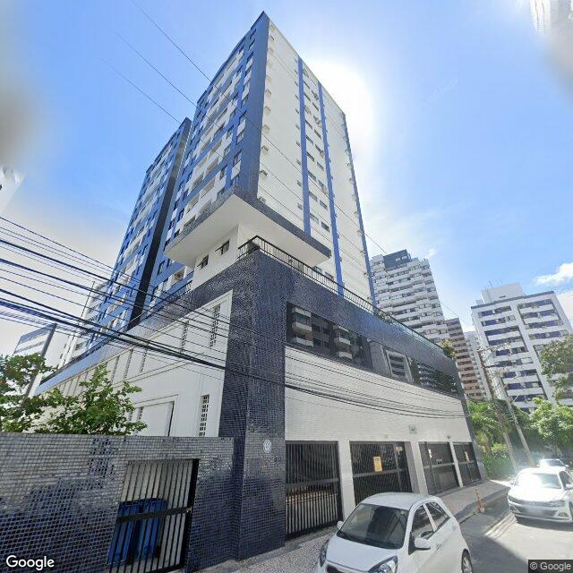 Imagem estática do "Street View" da localização