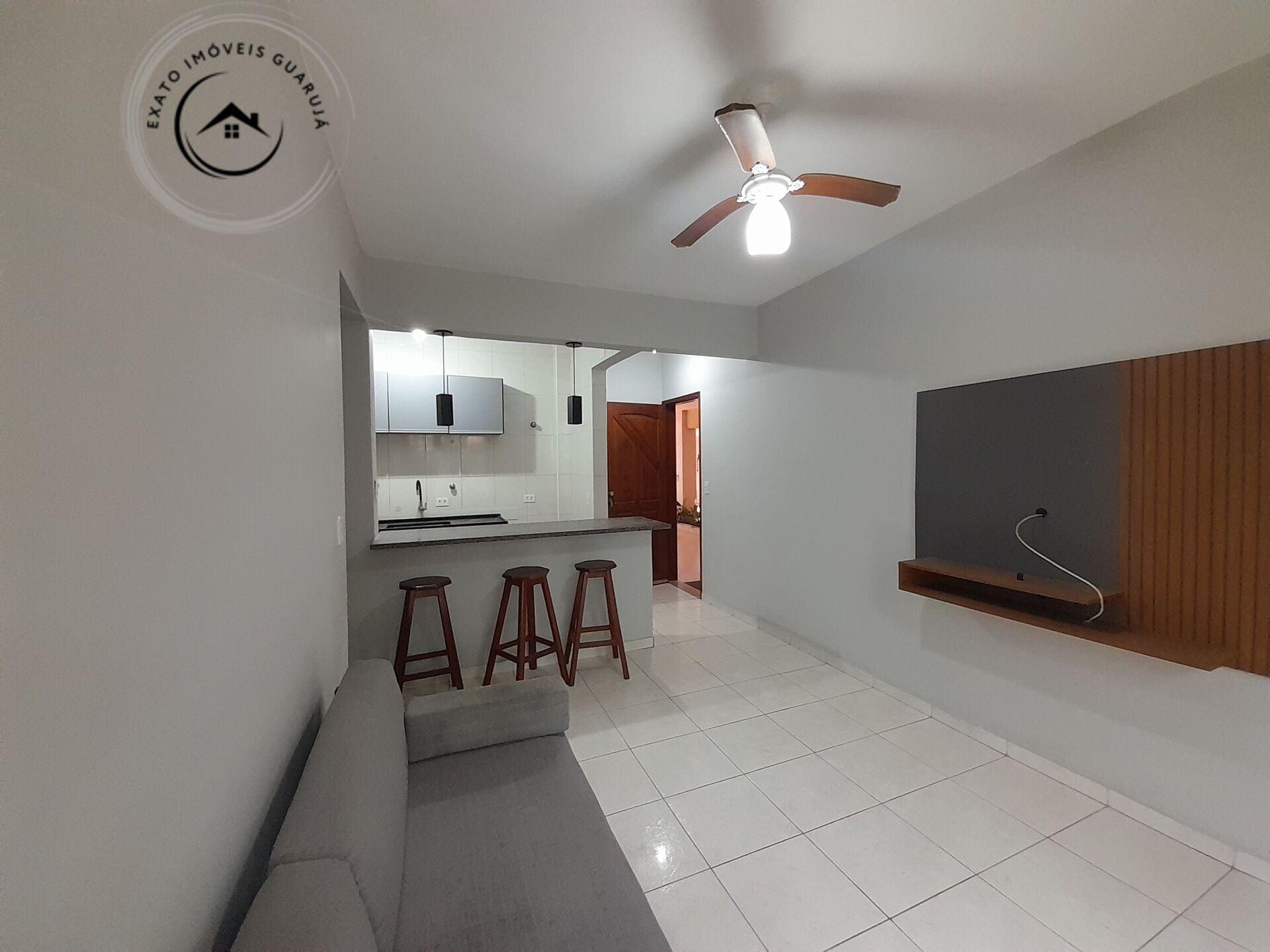 Apartamento padrão térreo de 01 dormitório para venda na pra