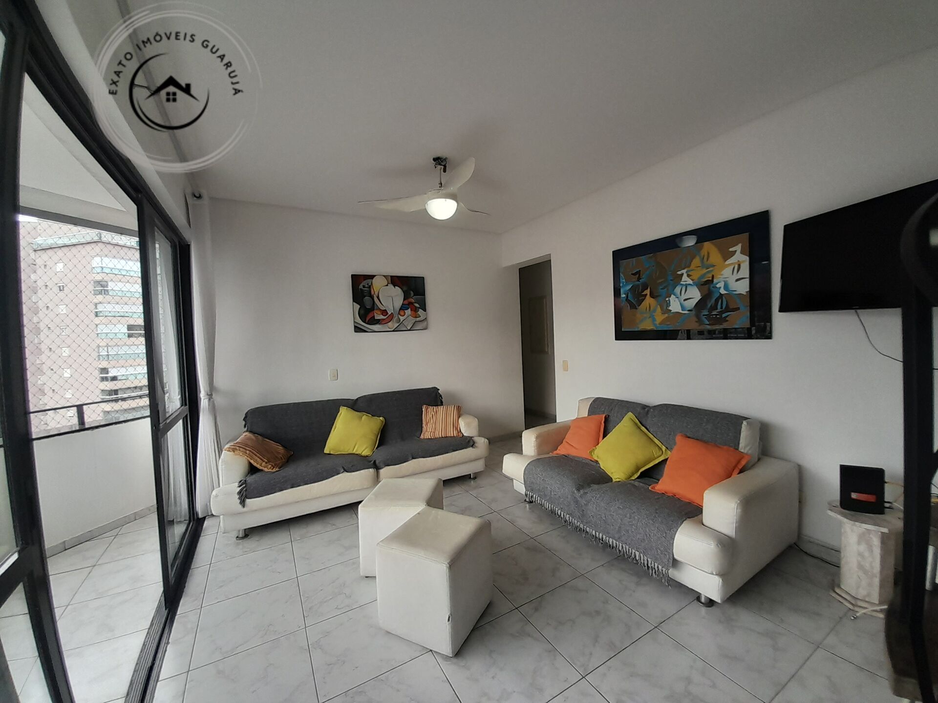 Temporada no guarujá - cobertura duplex -180 m² com piscina 