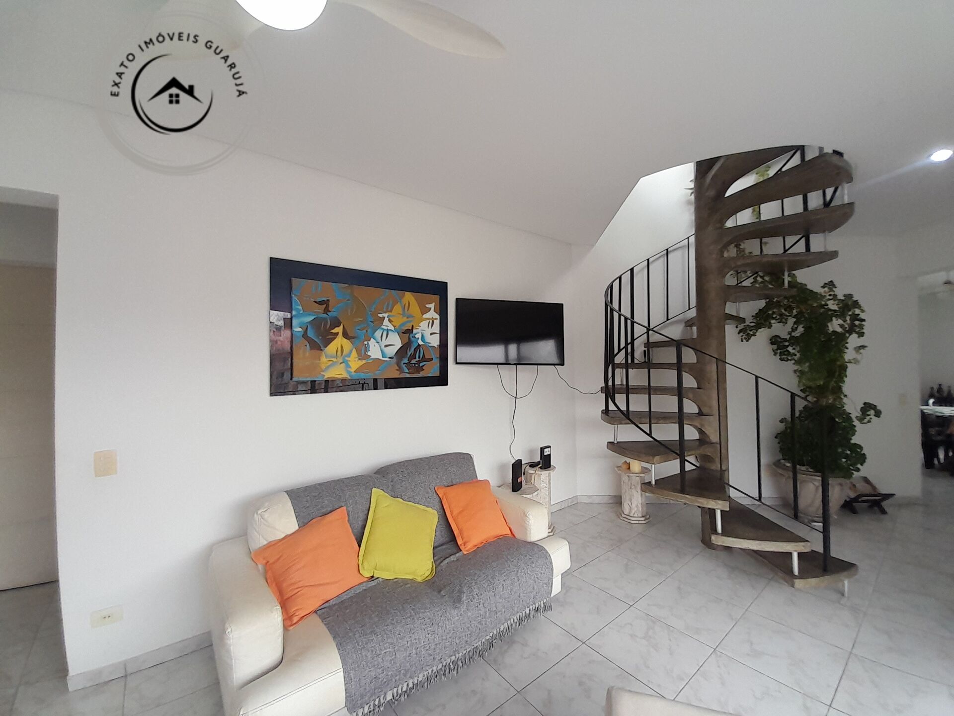 Temporada no guarujá - cobertura duplex -180 m² com piscina 
