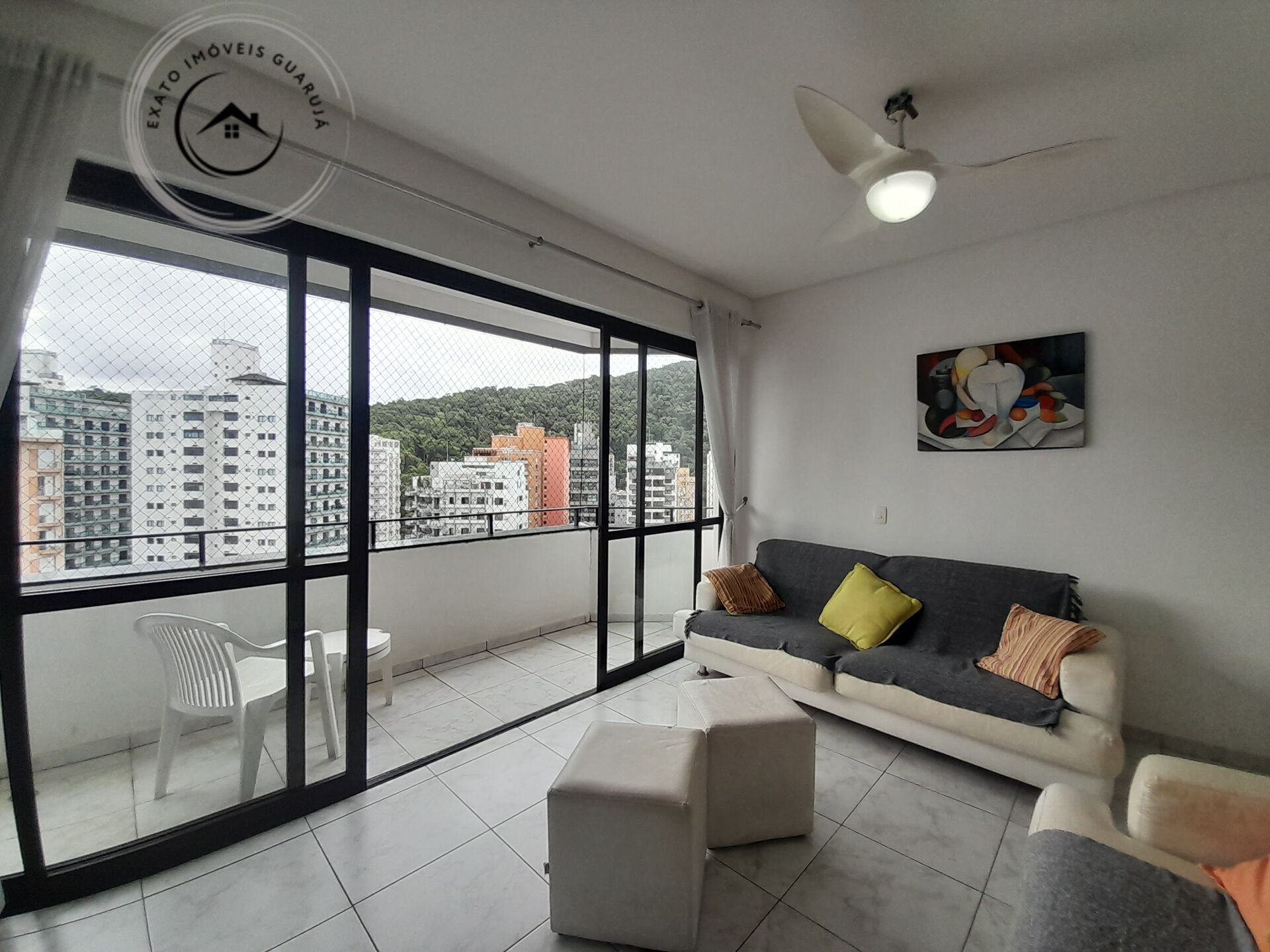 Temporada no guarujá - cobertura duplex -180 m² com piscina 